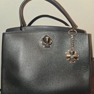 Kate Spade Black Leather Shoulder Bag